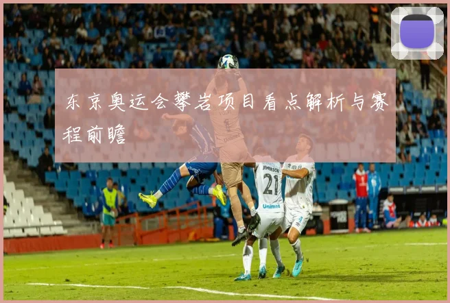 东京奥运会攀岩项目看点解析与赛程前瞻